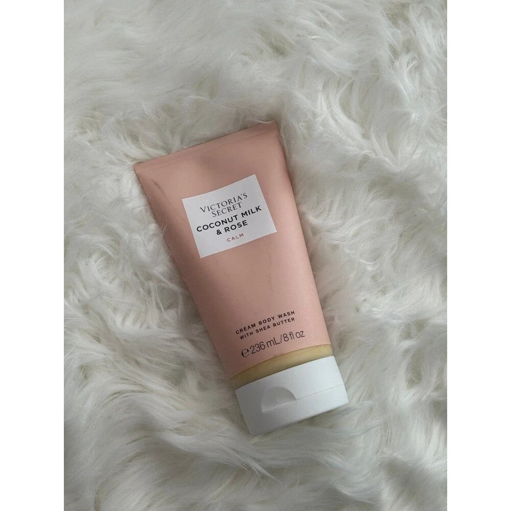 Victoria's Secret Coconut Milk & Rose Calm Cream Body Wash 8 Fl Oz